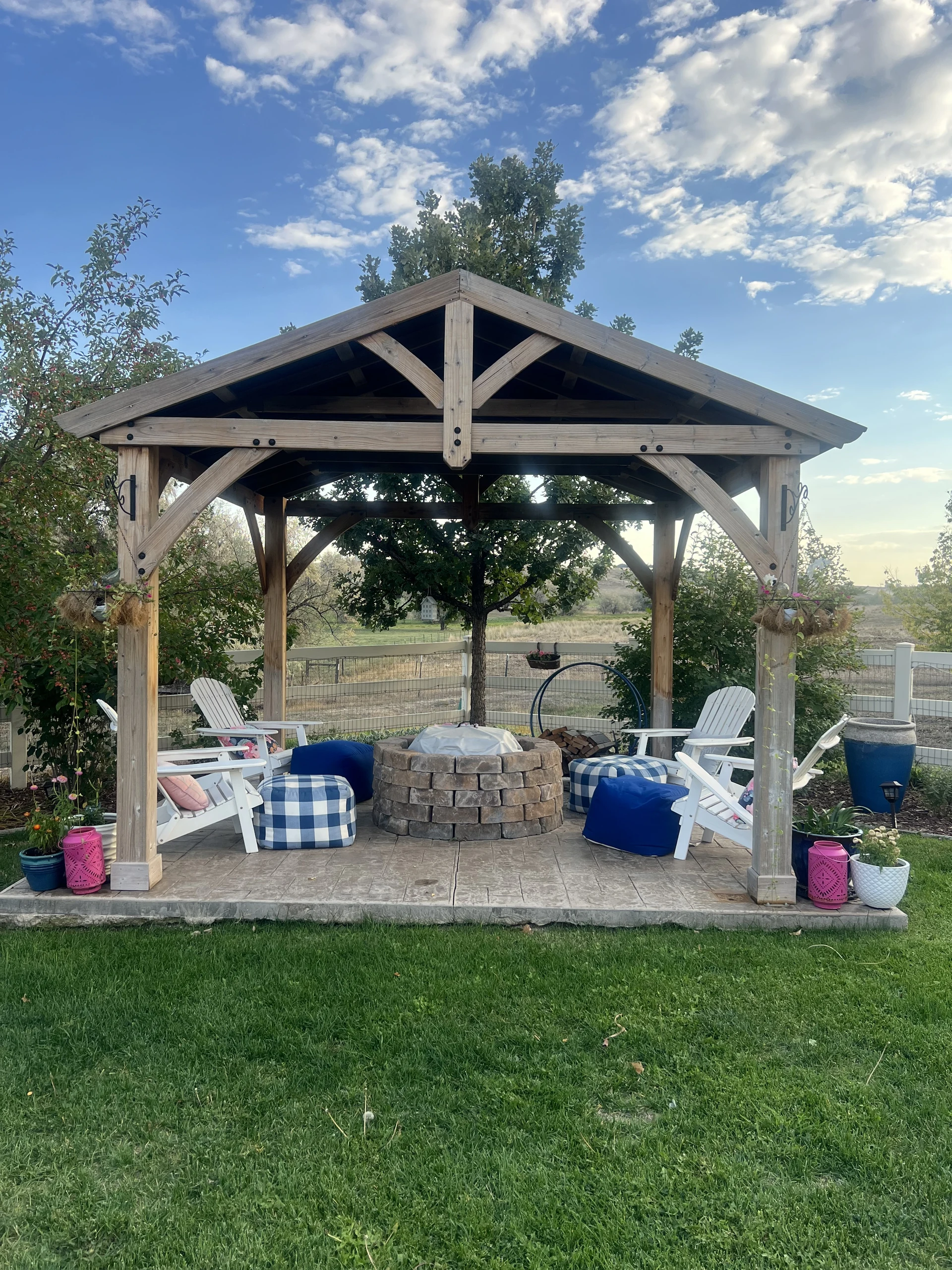 Pergola installation