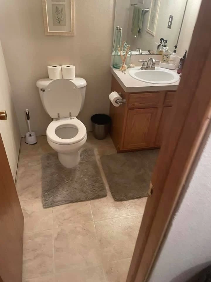 Before bathroom remodel